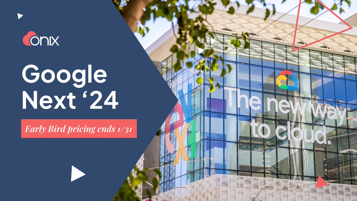 The clock is ticking on incredible savings for #GoogleNext '24! Get ready to dive deep into the future of cloud technology and unlock the potential of AI, data, &amp; more. But hurry, early bird pricing (50% off!) ends on January 31st: cloud.withgoogle.com/next?utm_sourc…