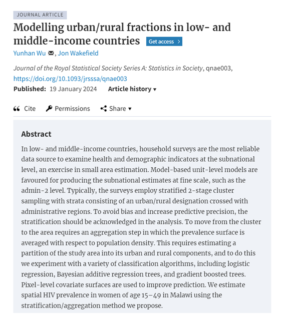Journal of the Royal Statistical Society: Series A tweet media