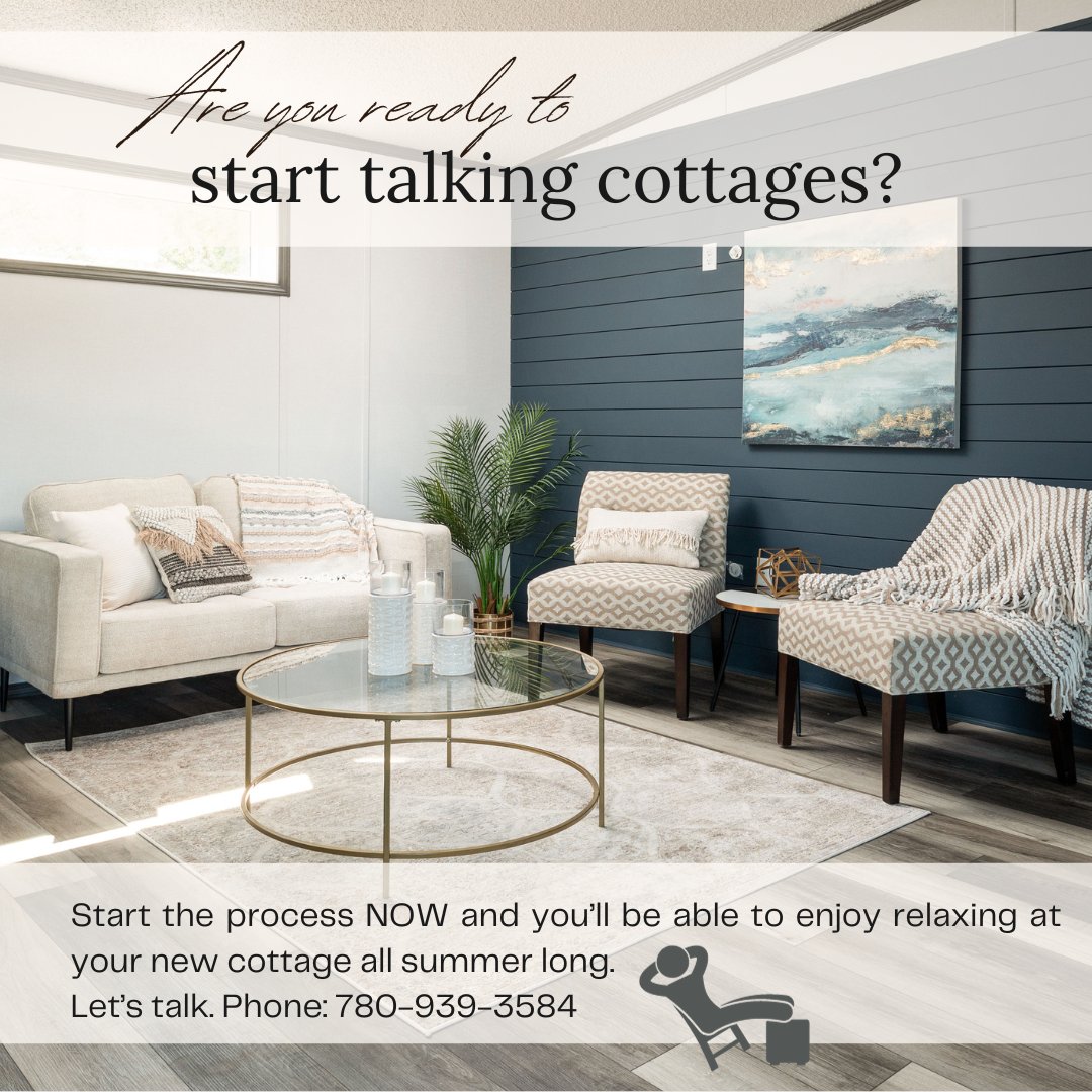 It's never too soon to get started talking about your dreams. If a new summer vacation home is part of your vision for 2024, let's get started. We're ready when you are - about 8 weeks from deposit to delivery.