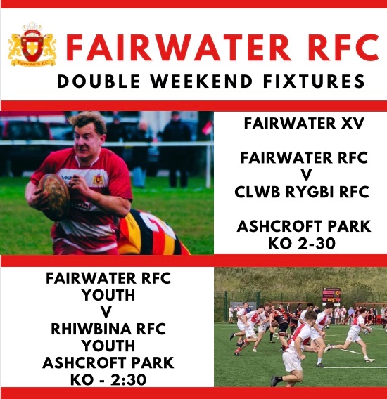 Double fixtures home this weekend, with our Seniors hosting @clwbrygbi and our @FRFC_Youth team hosting @RhiwbinaRFC - best of luck to all players 🔴⚪️🏉 @AllWalesSport 👌