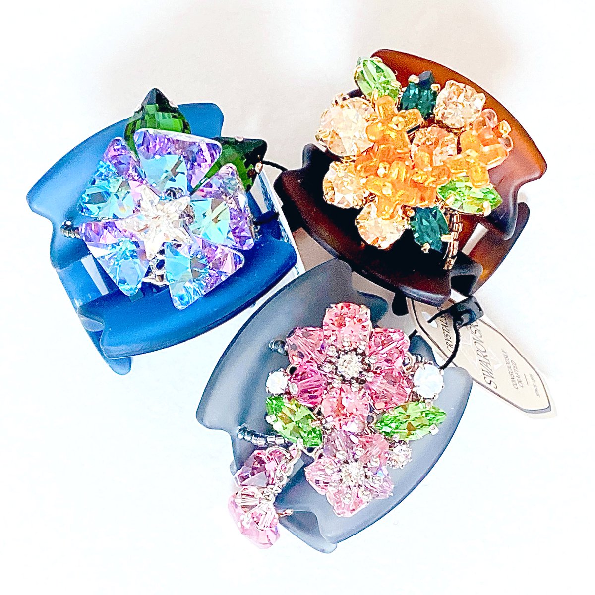 コンプレックスビズのバースフラワーデザートクリップ 結果金木犀