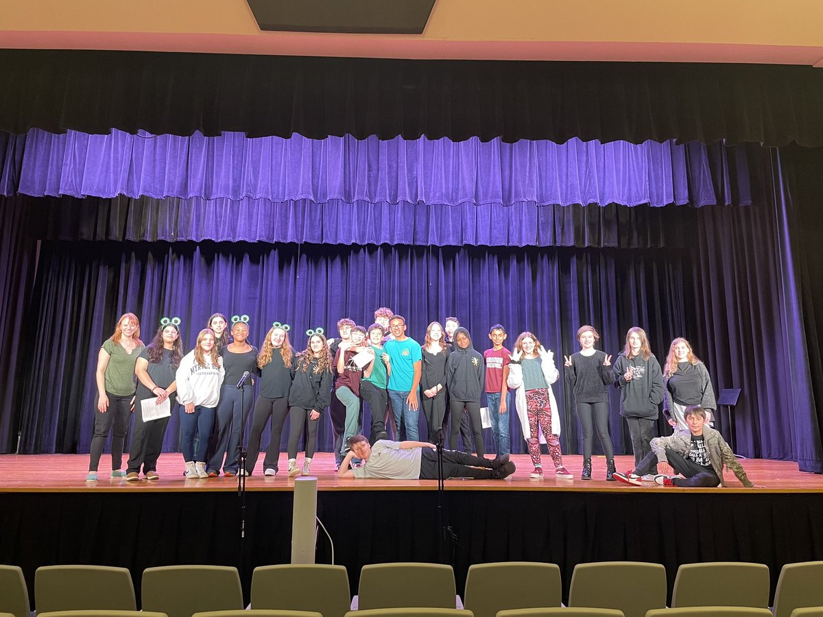 SO incredibly proud of this marking period Theatre Arts Class! This play was fully created, written, costumed, and run entirely by the students, and they nailed it!  
“Planet of the Aliens” was out of the world 👽🖖💫
.
.
.
.
#MPSDK8 #theatrearts #theatreeducation #proudteacher