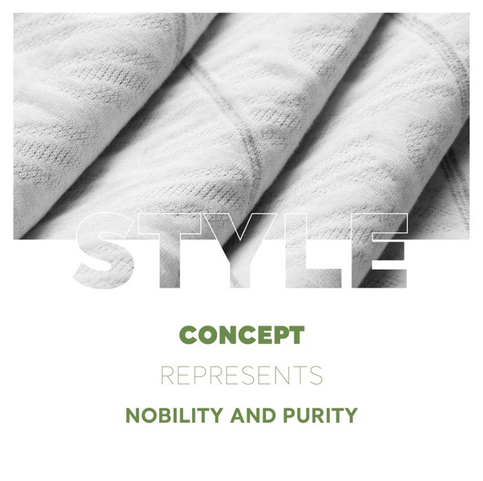 BoyteksTekstil's tweet image. As much as we are aware of this unique colour that is with us in almost every moment of our daily life, white is aware of this power. Get to know Style Concept!

#Boyteks #StyleConcept