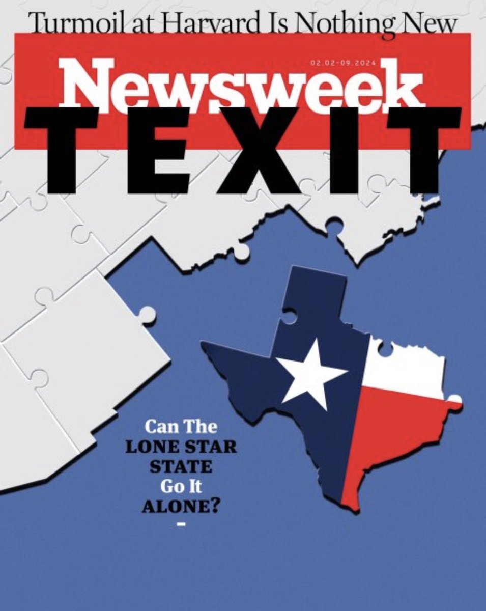 Newsnow:

“Texas eyaleti yasadışı göçe karşı çıkması nedeniyle ABD'den ayrılmayı planlıyor.”