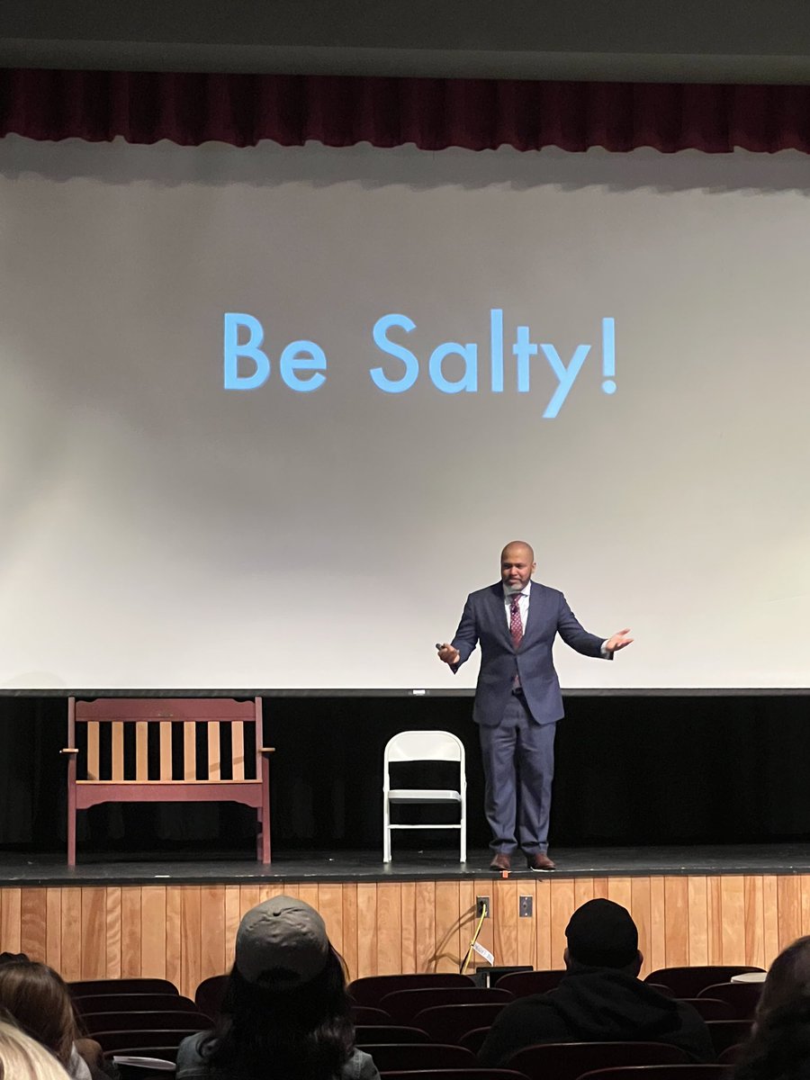 Totally moved by Dr. Manny Scott’s presentation this morning! Feeling grateful for the opportunity to hear his message and looking forward to continuing our work at <a href="/LyonsSchools/">Lyons Central School District</a>! #BeSalty #LYpride