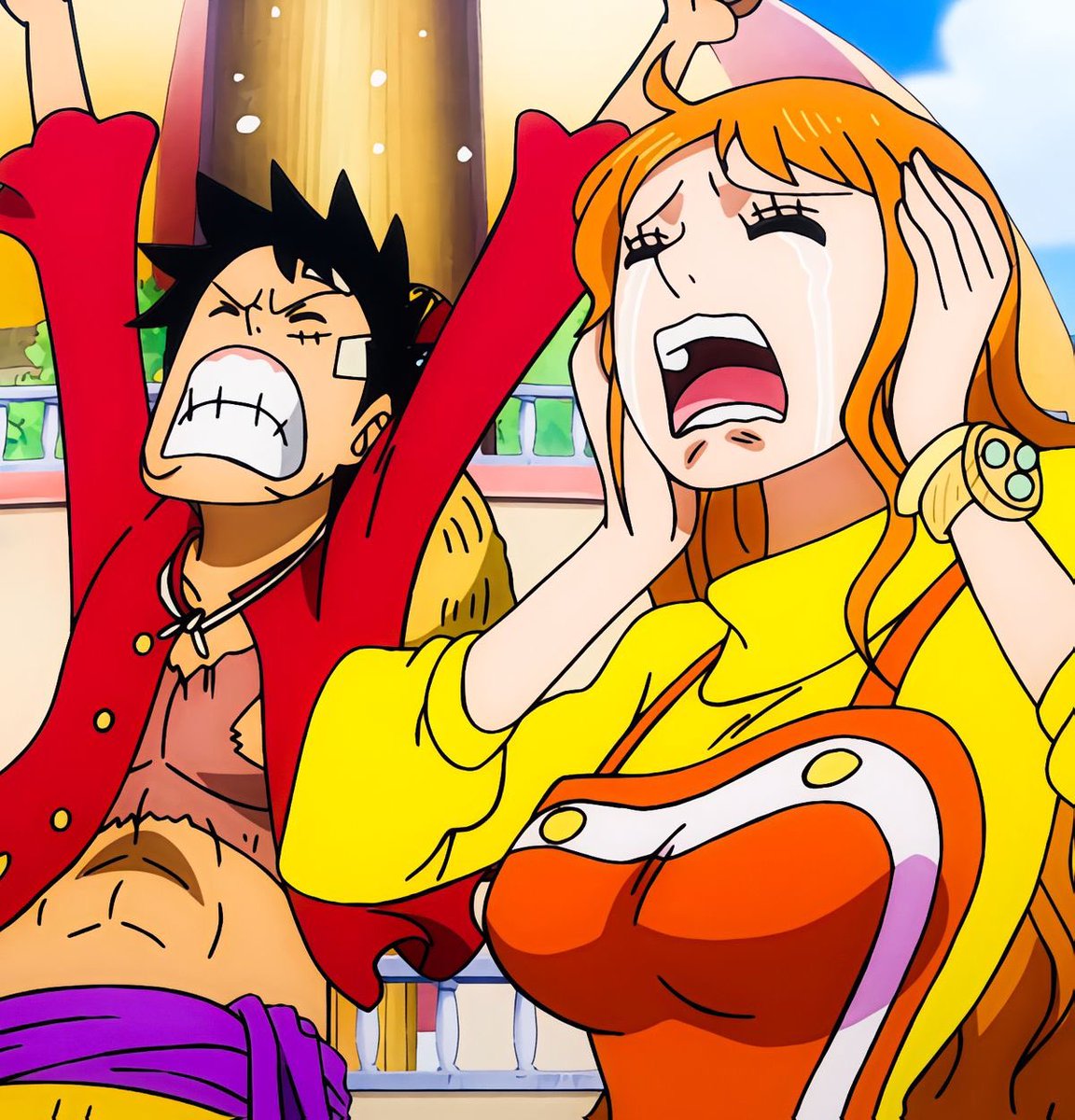 hentaiwaifu__'s tweet photo. Nami and Luffy https://t.co/DbNVxqy9Ox