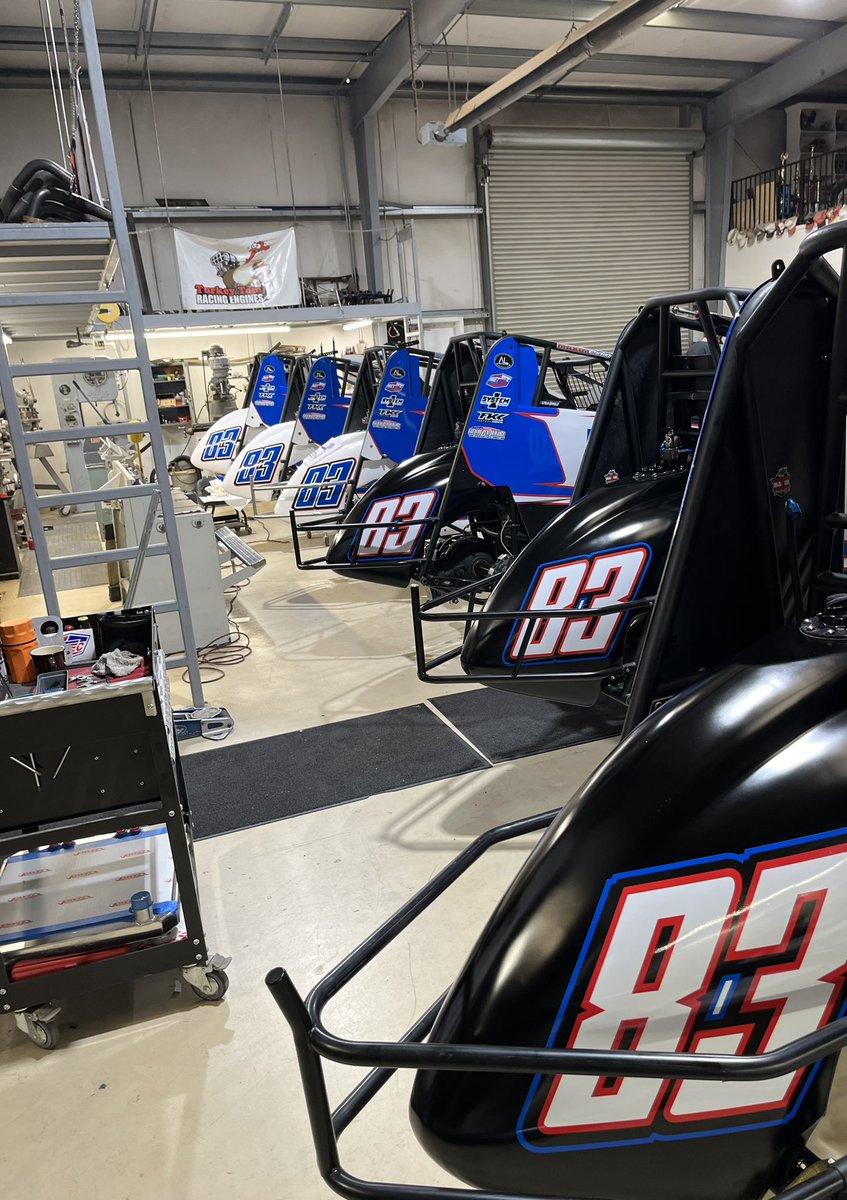 A couple of busy days in the shop, and we’re that much closer to both @MichaelKofoid and @JamesMcFadden25 season openers in FL! Stay tuned… #TeamToyota