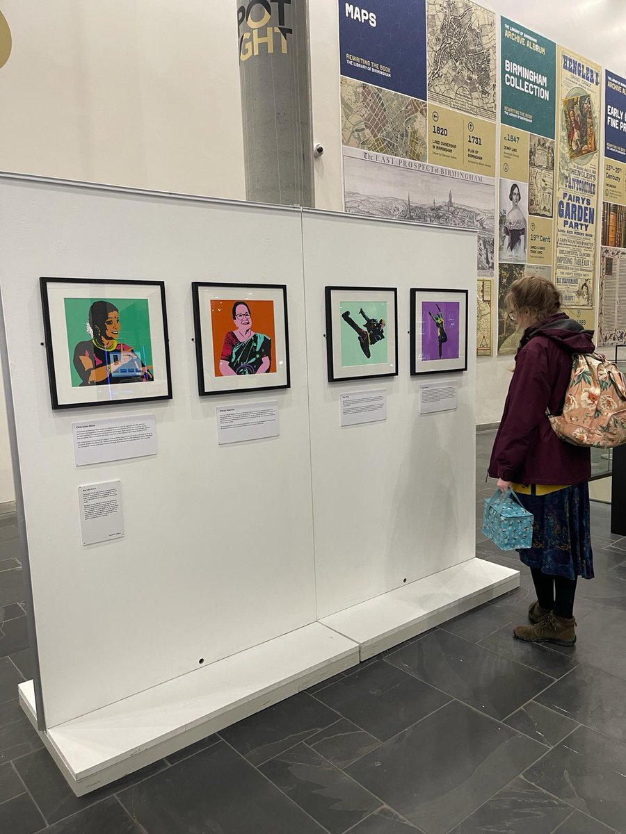 Yesterday we popped into <a href="/LibraryofBham/">LibraryofBirmingham</a> to see Marvel at My World by <a href="/SubhashViman/">Morph Productions</a> - there may be some faces you recognise! Very proud to be presenting this one.