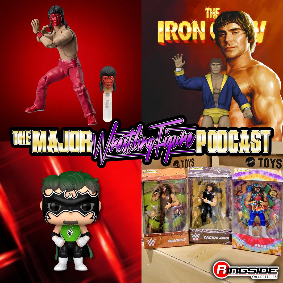 MajorWFPod's tweet image. DOWNLOAD THE LATEST EPISODE OF @MajorWFPod!

@TheMattCardona, @Myers_Wrestling, &amp;amp; @MarkSterlingEsq discuss @BandaiCollect @muto_keiji, @A24 The Iron Claw, @OriginalFunko @ShaneHelmsCom, @Mattel @RingsideC Three Faces of Foley, &amp;amp; much more!

RP TO ENTER TO WIN @RingsideC PRIZE!