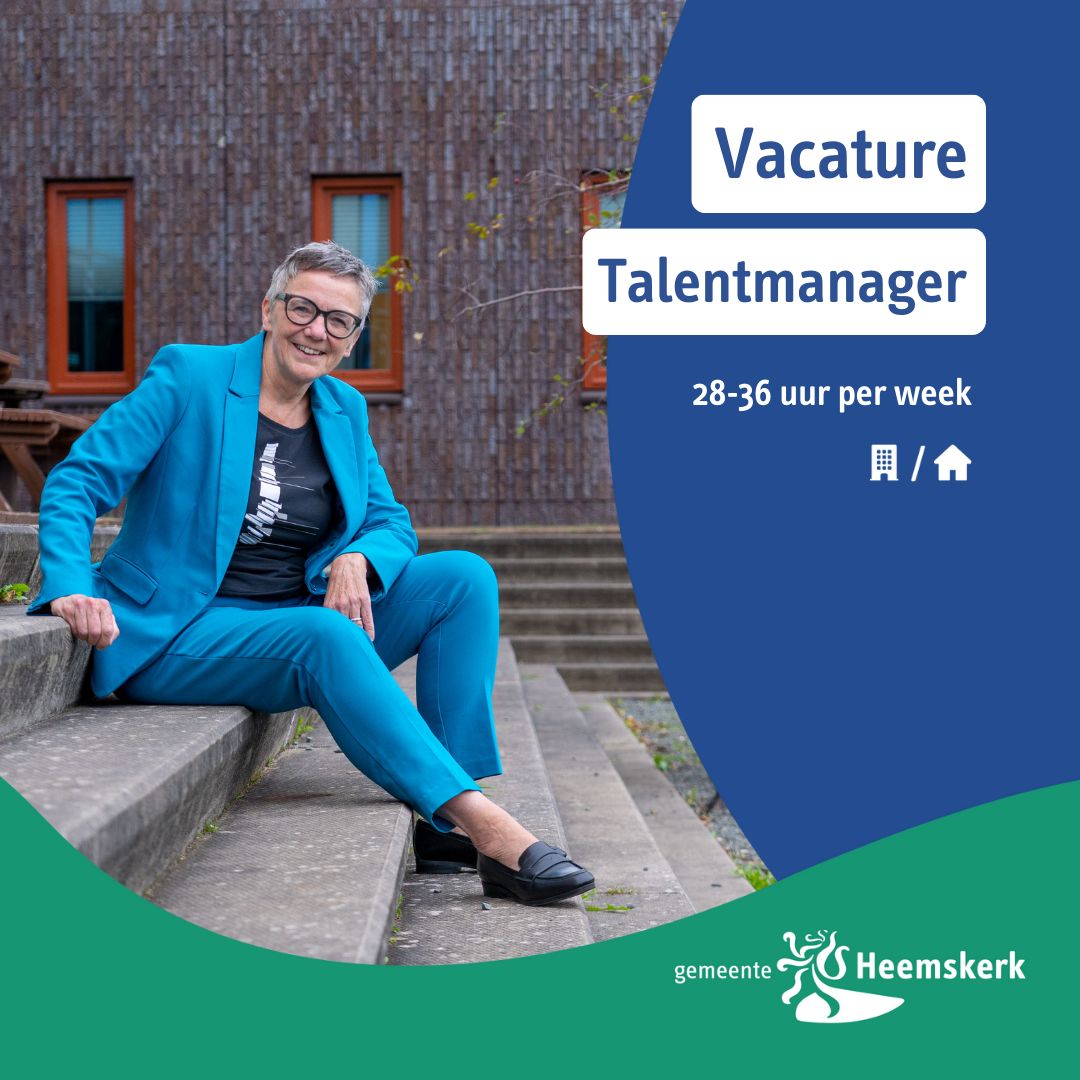 gem_heemskerk's tweet image. Talentmanager gezocht!💼✨ Begeleid jong talent, organiseer programma's en bouw aan interne groei. 💡Werk hybride, 28-36 uur per week. Solliciteer vóór 4 feb! 📆👉 werkenbij.heemskerk.nl/vacatures/tale… #TalentManager #Heemskerk