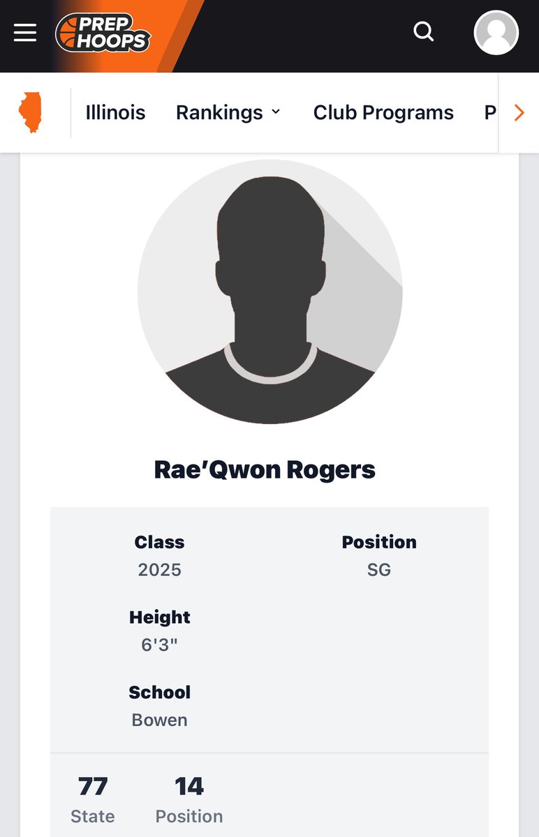 Thank you to Prep Hoops IL for the continued recognition and support of Rae’Qwon Rogers. This is definitely a first in Bowen History. I’m so proud of you <a href="/raeqwonrogers_0/">Rae’Qwon Rogers</a>. 

<a href="/PrepHoops/">Prep Hoops 🏀</a> <a href="/PrepHoopsIL/">Prep Hoops Illinois</a> <a href="/NestoHoops/">Aaron Britton</a> <a href="/Ihoopsreport/">Jeremiah Hendricks</a> <a href="/ILHoopProspects/">Illinois Hoop Prospects</a> <a href="/RL_HoopsIL/">RecruitLook Hoops Illinois</a> <a href="/ILhoopsrecruits/">Illinois Hoops Recruits</a>
