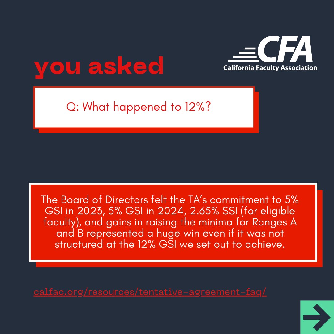 California Faculty Association tweet media