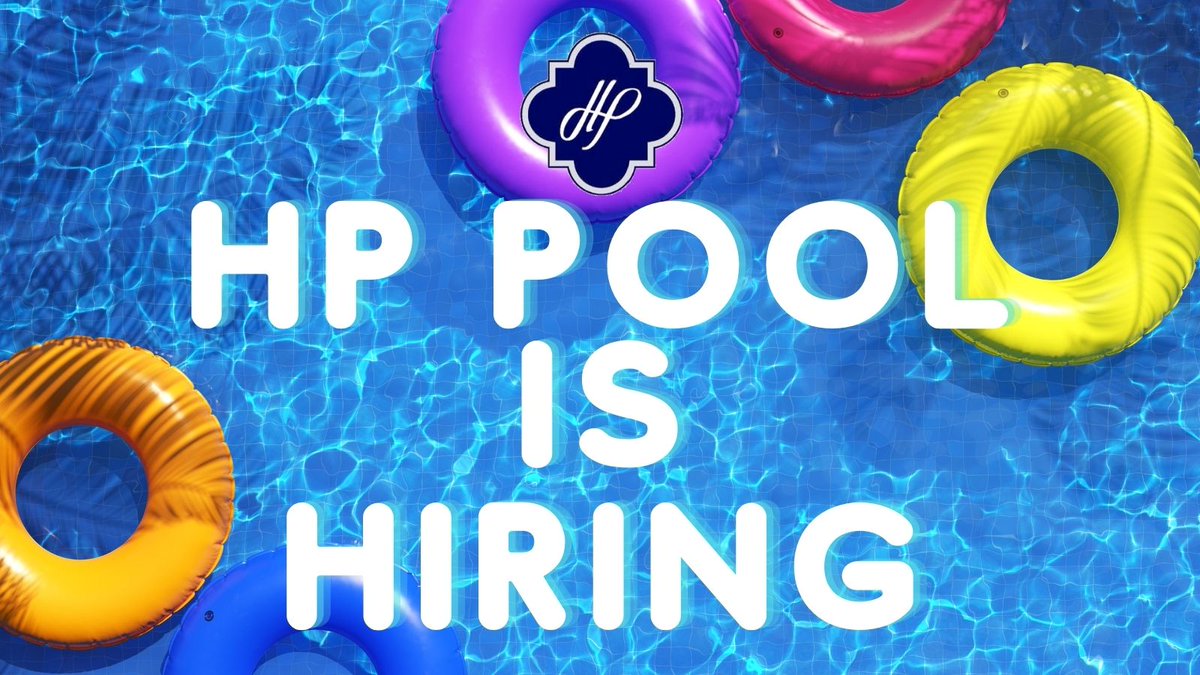 Want a cool summer job? The Town is now hiring several positions for the 2024 Summer Swim Season! Competitive pay, flexible schedule, and certifications paid for. To view jobs & apply, visit hptx.org/jobs. We encourage all interested applicants to apply.