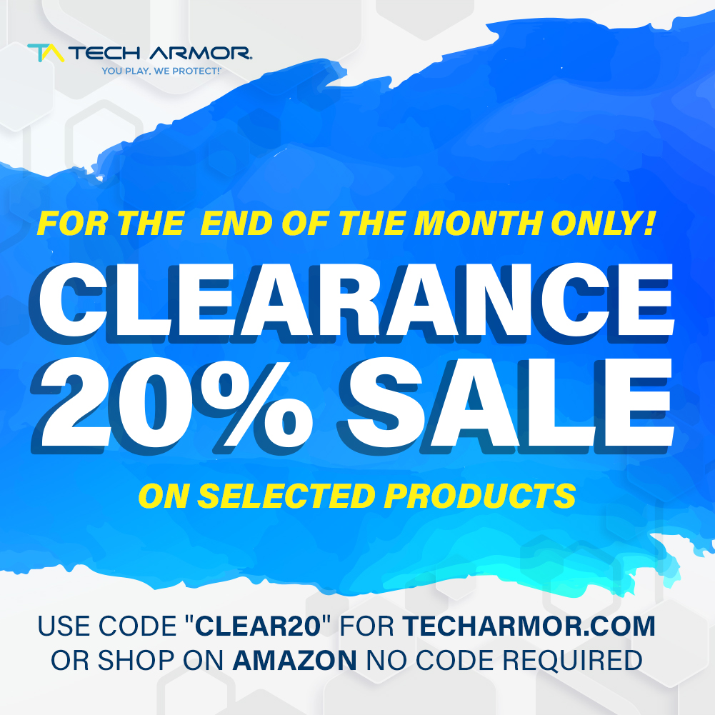 TA_TechArmor's tweet image. 🔥Elevate your tech game without breaking the bank! Enjoy a 20% discount on selected screen protectors, cleaning kits, and lightning cables. Grab yours now and make every day a power-packed, crystal-clear experience! 📱

Promo ends on January 31,2024.

#ClearanceSale #TechArmor