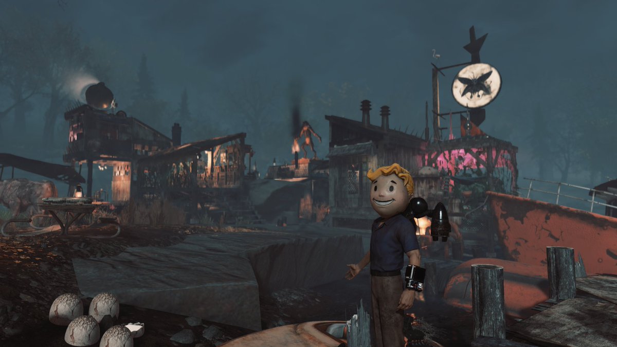 Ever been in a world where every camp is awesome? 3rd camp in a row. Nice job Tybber42. #Fallout76