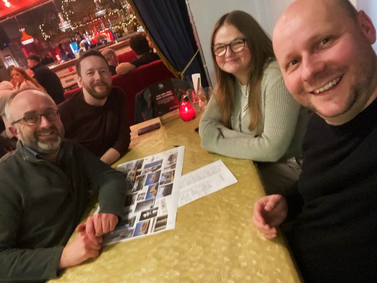 Last night the #Loughborough office team represented Watson Batty Architects at the annual Leicestershire & Rutland Society of Architects Pub Quiz!  Scoring a respectable 50 points, they were placed just 7 points shy of third place. #WatsonBatty #FutureQuiz #Teamwork