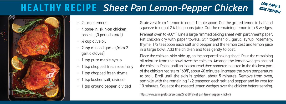 Looking for an easy and HEALTHY weekend recipe, to help you stay on track with your New Year's Goals?  Check out Professional Care's featured recipe in this month's practice newsletter!

professionalcarept.com/newsletters/ja…

#healthygoalshealthylife #professionalcarept #procareot