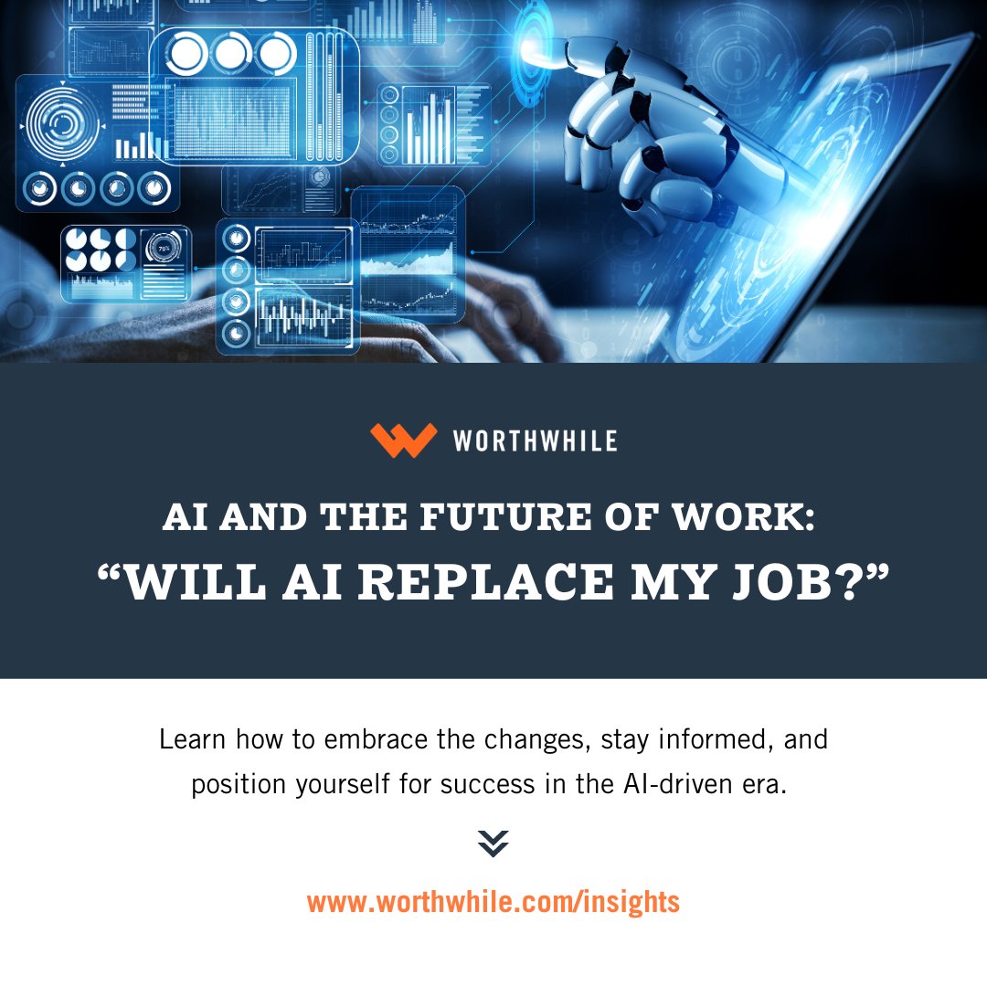 Is your job AI-proof?? The future isn't just approaching; it's already here and it transcends the narrative of human vs. machine.

Read more: 👉  worthwhile.com/insights/2024/…