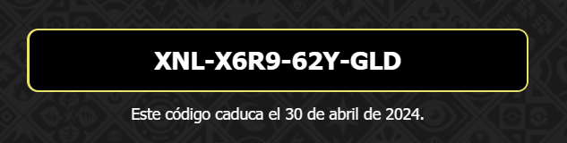 Jafar8a's tweet photo. #Giveaway del mes para #JCCO #Pokemon #Online 

Canjea este código.

#SALUDOS https://t.co/M65Ju6Zaxb