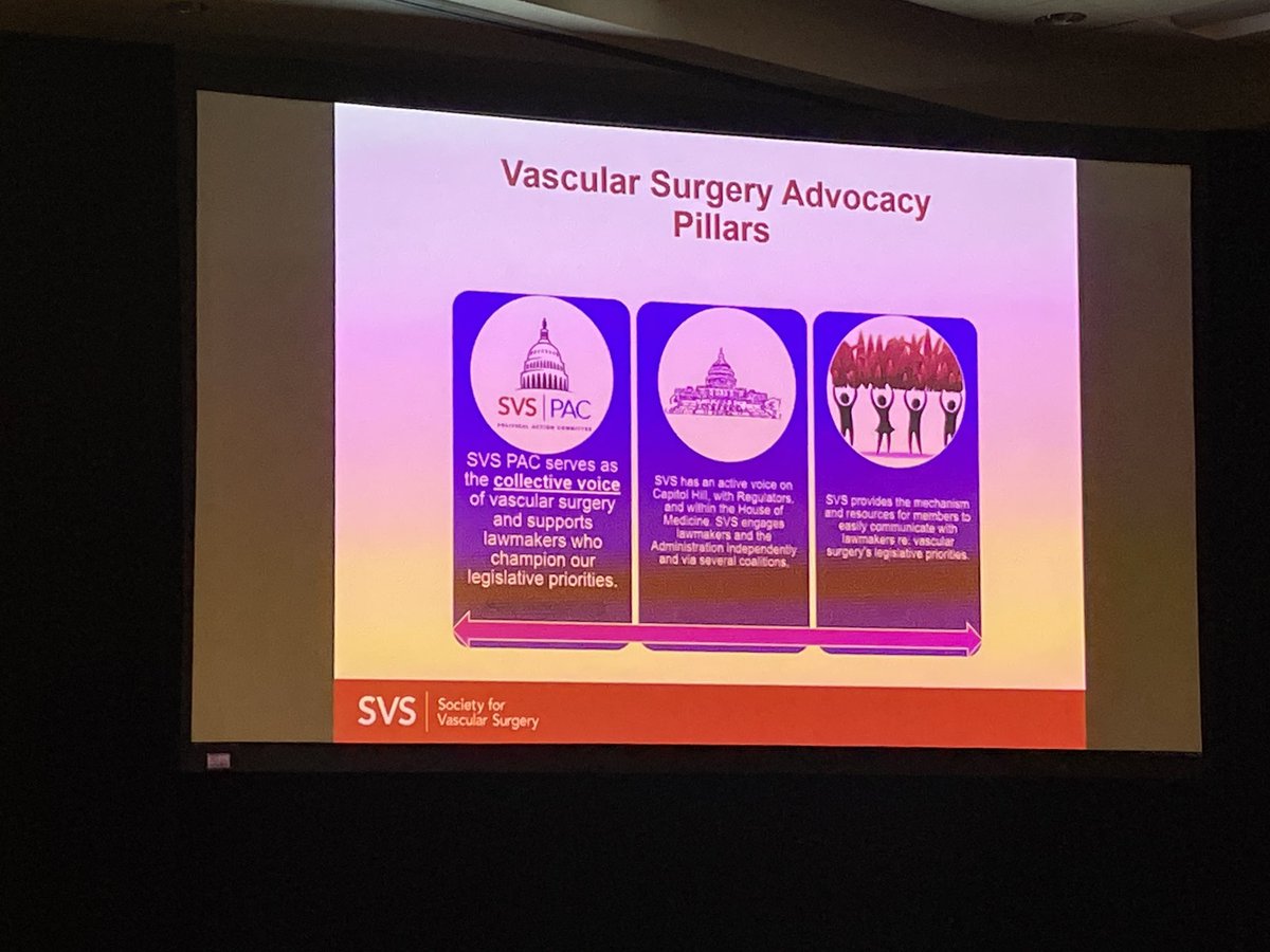 @YDuwayri @VascularSVS PAC Chair and @SouthernVasc liaison talking about the nuts and bolts of advocacy and top issues for vascular surgeons in 2024. @EmoryVascSurg @SurgeonsVoice @VascularHaurani @drseanlyden @mkmarcinko