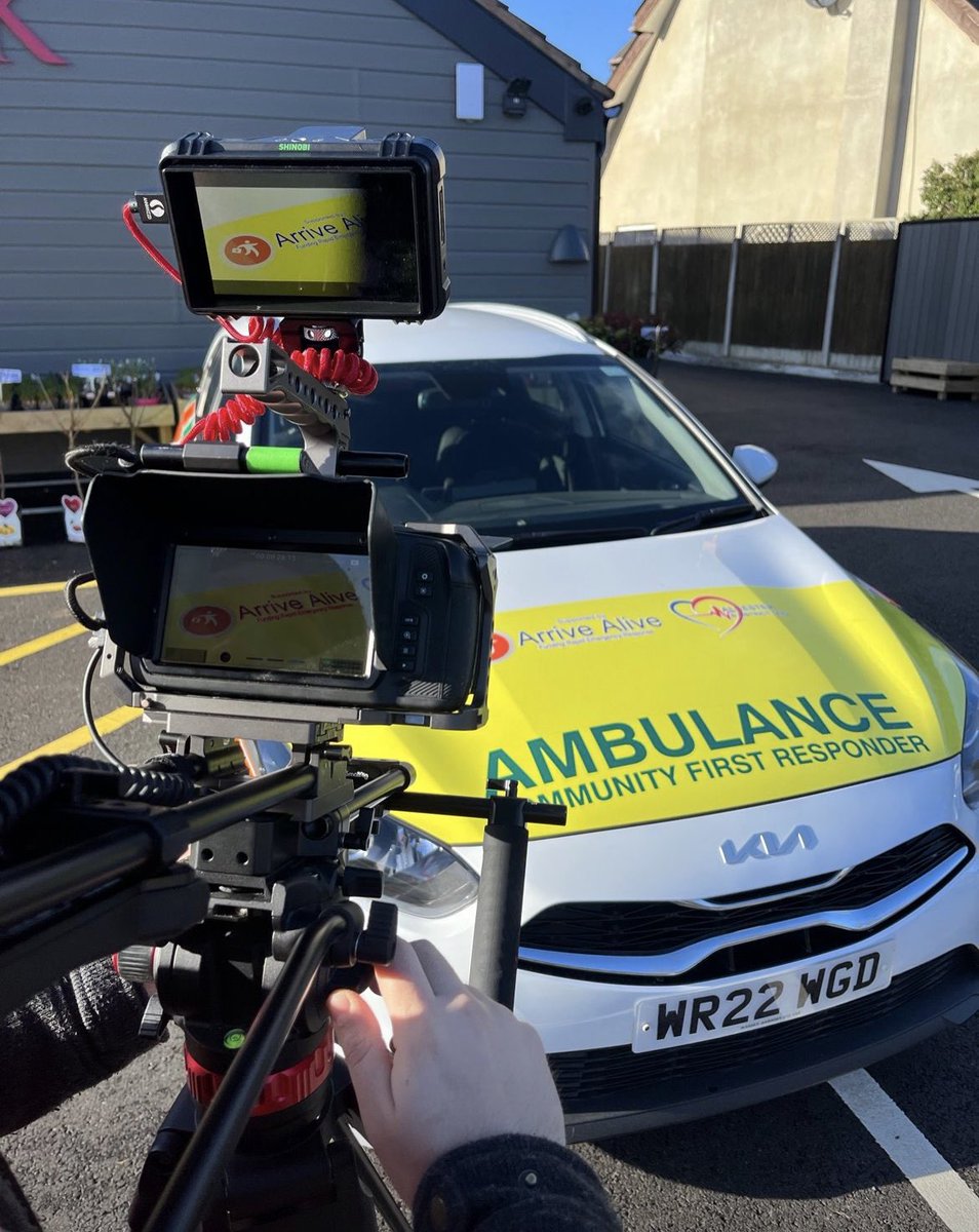 Here’s some snapshots of our @runyourfleet Alcester & District Community First Responders vehicle featuring in our new video. Thank you to Field to Fork for hosting the last part of the filming of our new video supported by Slanted Media. Full video to be launched shortly.