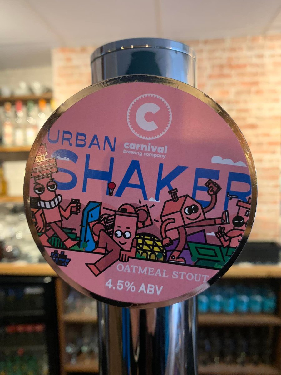 EdenBarEatonRd's tweet photo. As part of our #Winter season of drinks we have the fantastic local brewery @carnivalbrewing #UrbanShaker Oatmeal #Stout! #localale #supportlocal #WestDerby #Liverpool โค๏ธ https://t.co/F3pUayCANc