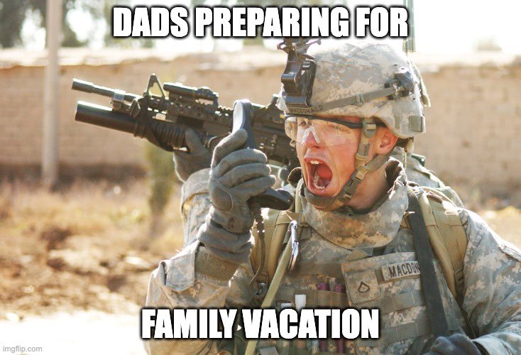 Meg_E43's tweet photo. “Boy that was a really good stop we only lost 7 minutes. We’ll make that up in no time!”- every dad ever 😂 #funfamvacation #parentmemes https://t.co/tbZUqLQxnh