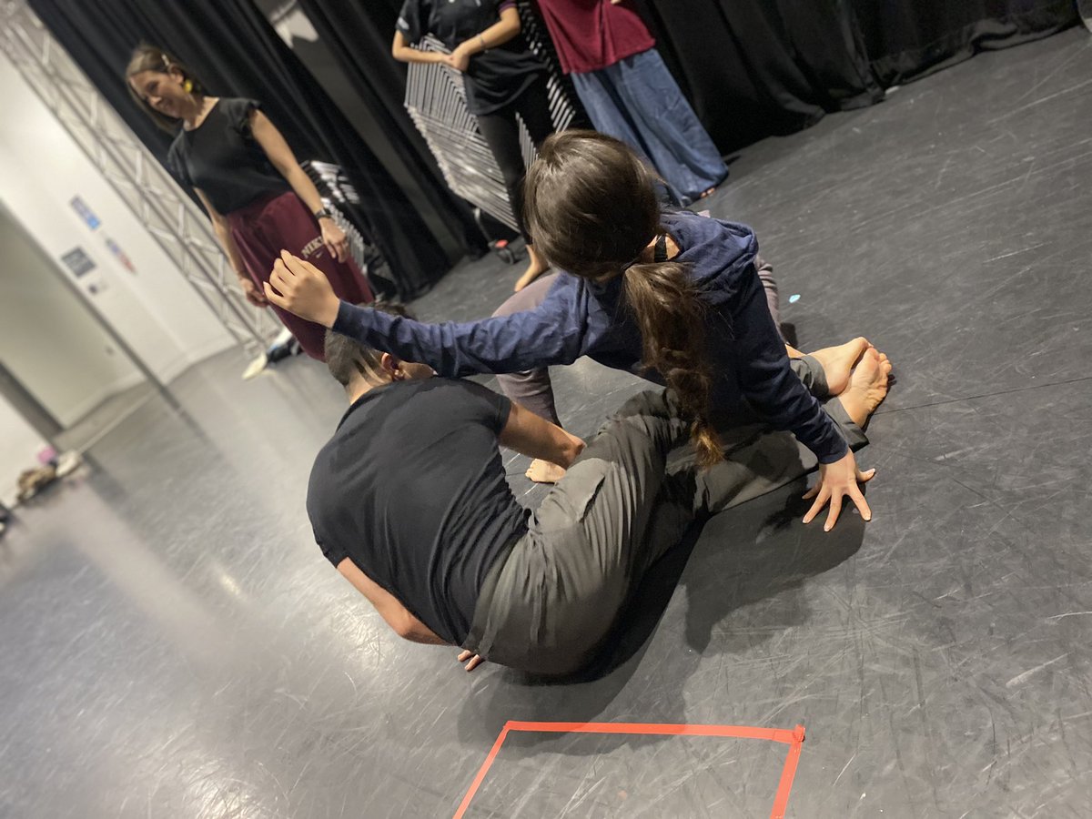 DrRachelRP's tweet photo. Brilliant to facilitate a dance workshop on @RecklessSleeper’s #astringsection at @flarefestival this morning! What does it make when we put bodies, chairs and score together? @PerformanceMST @mstdcp @McrSchArt_PRG @McrSchArtPerf https://t.co/DoC0TNOv2b