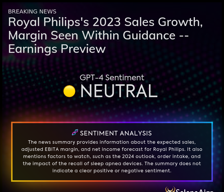 SeleneAlgo's tweet image. 🔥 Realtime AI News Scanner 🔥
🔗 marketwatch.com/story/royal-ph…
#PHIA #DBK $PHIA $DBK  #News #StockNews #Stocks #Sentiment #SentimentAnalysis