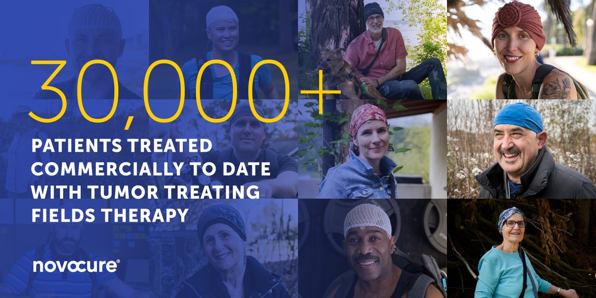 Every patient with cancer has a story — and a life worth celebrating. More than 30,000 patients with aggressive forms of cancer have now used our therapy, Tumor Treating Fields, and we are grateful to be part of each of their journeys. novocure.com/patient-forwar…