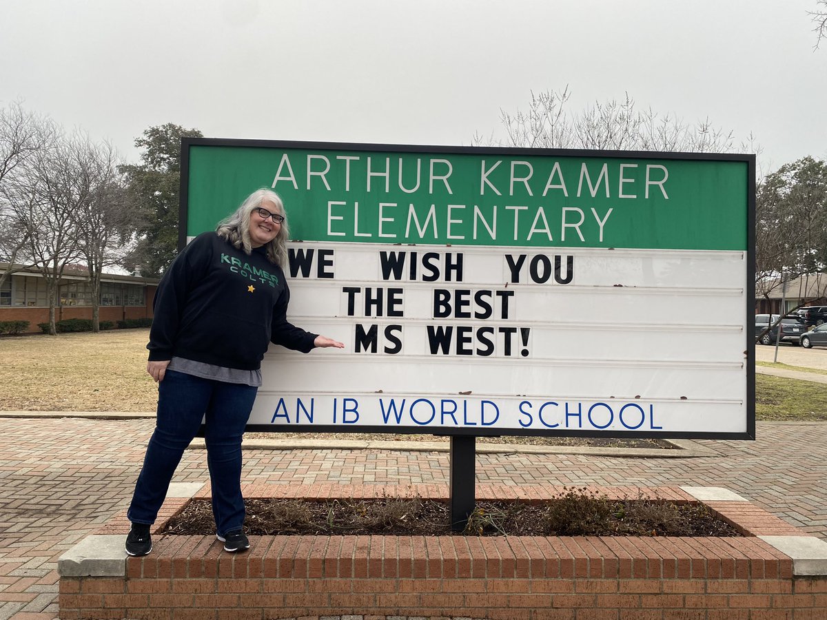 Today is my last day in DISD and at @KramerDISD . As I move into a new career, I leave behind the greatest job I’ve ever had. It’s been an honor to be the coordinator at Kramer all these years. I will miss the staff, students, and community very much. #onceacolt #alwaysacolt