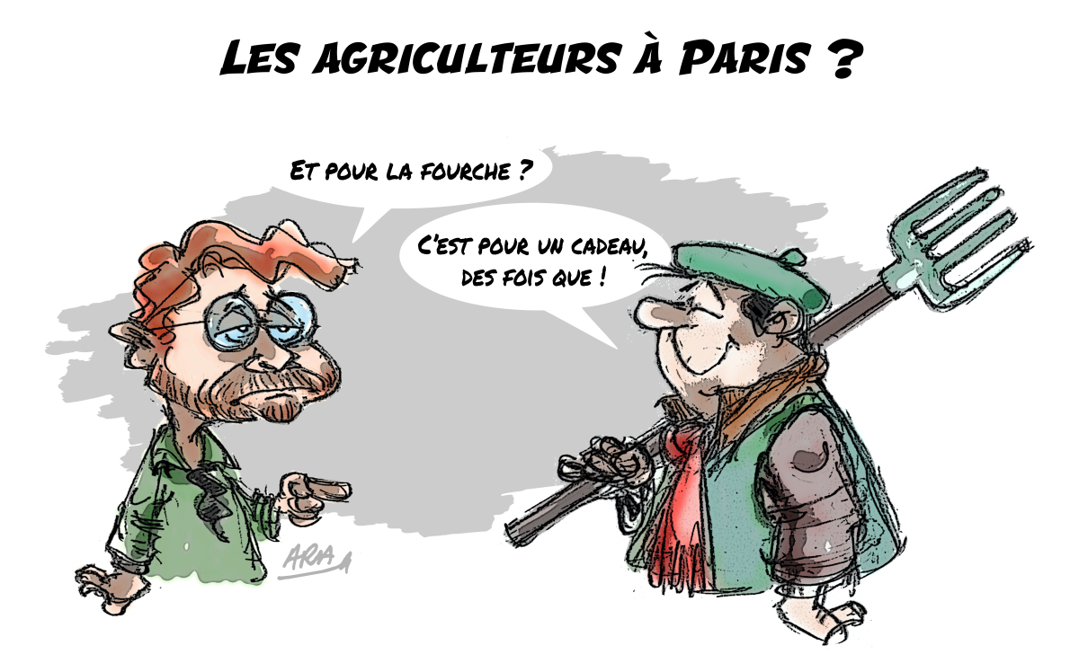 #agriculteursParis