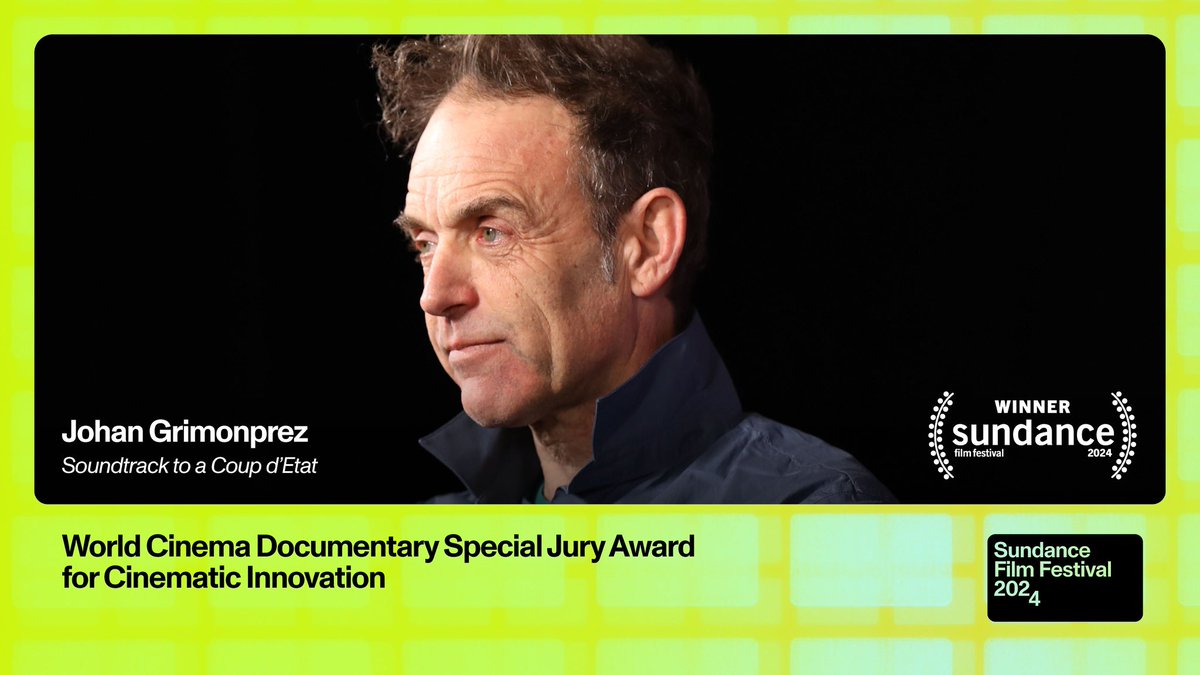 Rémi Grellety (@remigrellety) on Twitter photo Following an amazing premiere at <a href="/sundancefest/">Sundance Film Festival</a> Johan Grimonprez’s SOUNDTRACK TO A COUP D’ETAT is award a Special Jury Award for Cinematic Innovation! Cc. <a href="/mediawanrights/">MEDIAWAN RIGHTS</a> <a href="/Unifrance/">Ngoc Hue</a> <a href="/flandersimage/">Flanders Image</a> Submarine Entertainment <a href="/EFP_on_tour/">EFP (European Film Promotion)</a> Following an amazing premiere at <a href="/sundancefest/">Sundance Film Festival</a> Johan Grimonprez’s SOUNDTRACK TO A COUP D’ETAT is award a Special Jury Award for Cinematic Innovation! Cc. <a href="/mediawanrights/">MEDIAWAN RIGHTS</a> <a href="/Unifrance/">Ngoc Hue</a> <a href="/flandersimage/">Flanders Image</a> Submarine Entertainment <a href="/EFP_on_tour/">EFP (European Film Promotion)</a>