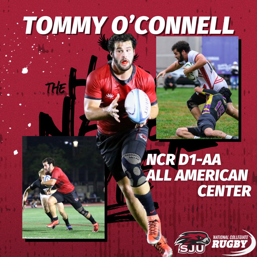 Junior Inside Center Tommy O’Connell was named an NCR All-American! #MD15 #THWND