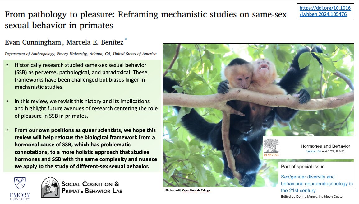 Excited to share our paper 'From pathology to pleasure' published in @HormBehav. Incredible work from @SocapLab grad student @ECunningham who took the lead on this review! Thanks Donna Maney & @KathleenCasto for putting together this special issue doi.org/10.1016/j.yhbe…