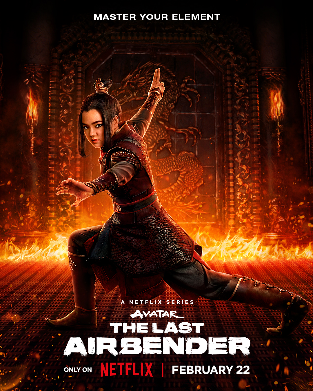 Avatar the Last Airbender karakterposters op Netflix België