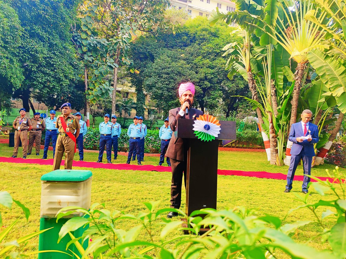 p_baror's tweet photo. Happy 75th Republic Day. The celebration at State Bank Staff College (SBSC) well participated by the staff, families and the other delegates of various programmes.

#RepublicDay 
#republicday2024 
#happyrepublicday2024 
#SBSC 
#StateBankStaffCollege
#SBI 
#StateBankofIndia https://t.co/T7PHru4kDP