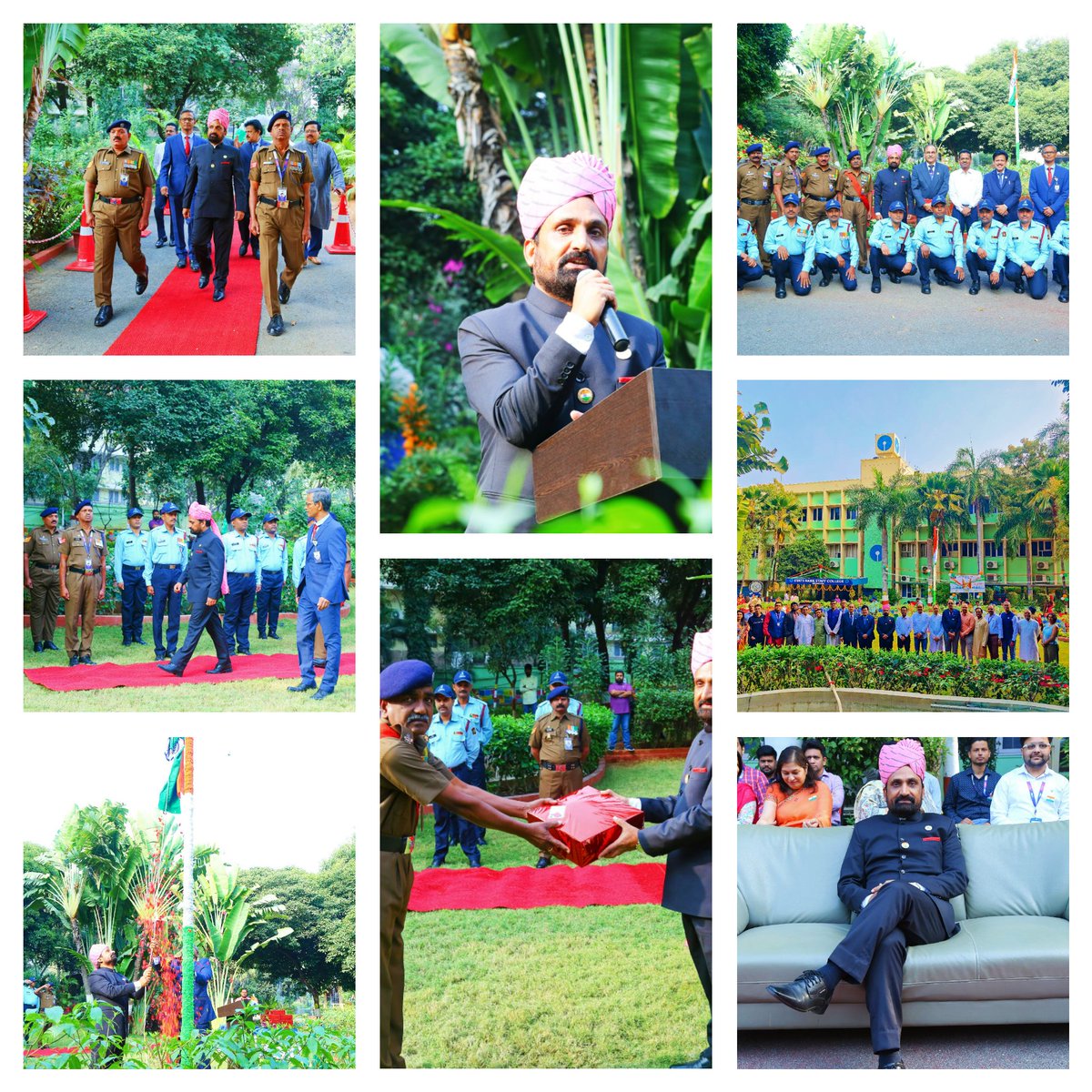 p_baror's tweet photo. Happy 75th Republic Day. The celebration at State Bank Staff College (SBSC) well participated by the staff, families and the other delegates of various programmes.

#RepublicDay 
#republicday2024 
#happyrepublicday2024 
#SBSC 
#StateBankStaffCollege
#SBI 
#StateBankofIndia https://t.co/T7PHru4kDP