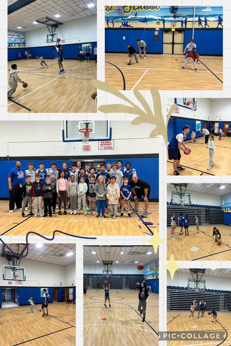 MrBailey2229's tweet photo. The ⁦@MarinesBasketb1⁩ came down and worked students from ⁦@WestSchoolLBNY⁩ during ⁦@BryanRosenLBPE⁩ enrichment.  A great time was had by all! https://t.co/uPmlWQVeoh
