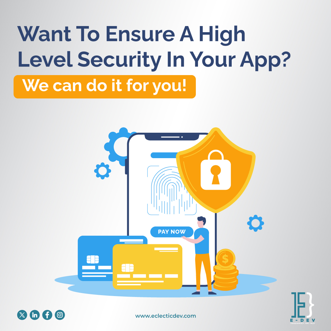 eclecticdeve's tweet image. Upgrade your mobile payment security game with E-Dev's advanced features! 🔒💳
Take the next step towards secure transactions today. #StayProtected
📧Info@eclecticdev.com

#e_dev #eclecticdevelopment #eclecticdesign #mobileapplication #application #mobiledevelopment #mobilrapp