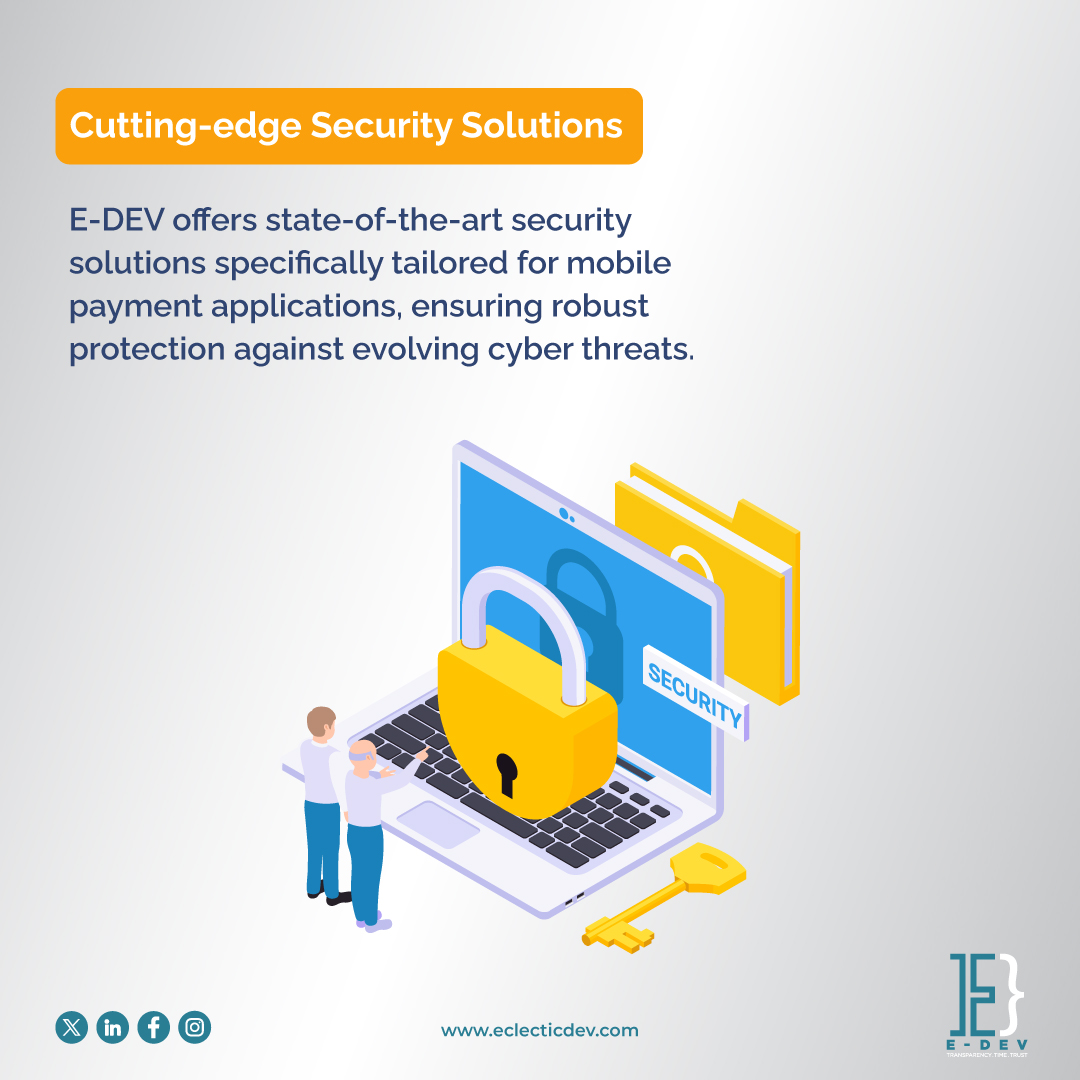eclecticdeve's tweet image. Upgrade your mobile payment security game with E-Dev's advanced features! 🔒💳
Take the next step towards secure transactions today. #StayProtected
📧Info@eclecticdev.com

#e_dev #eclecticdevelopment #eclecticdesign #mobileapplication #application #mobiledevelopment #mobilrapp