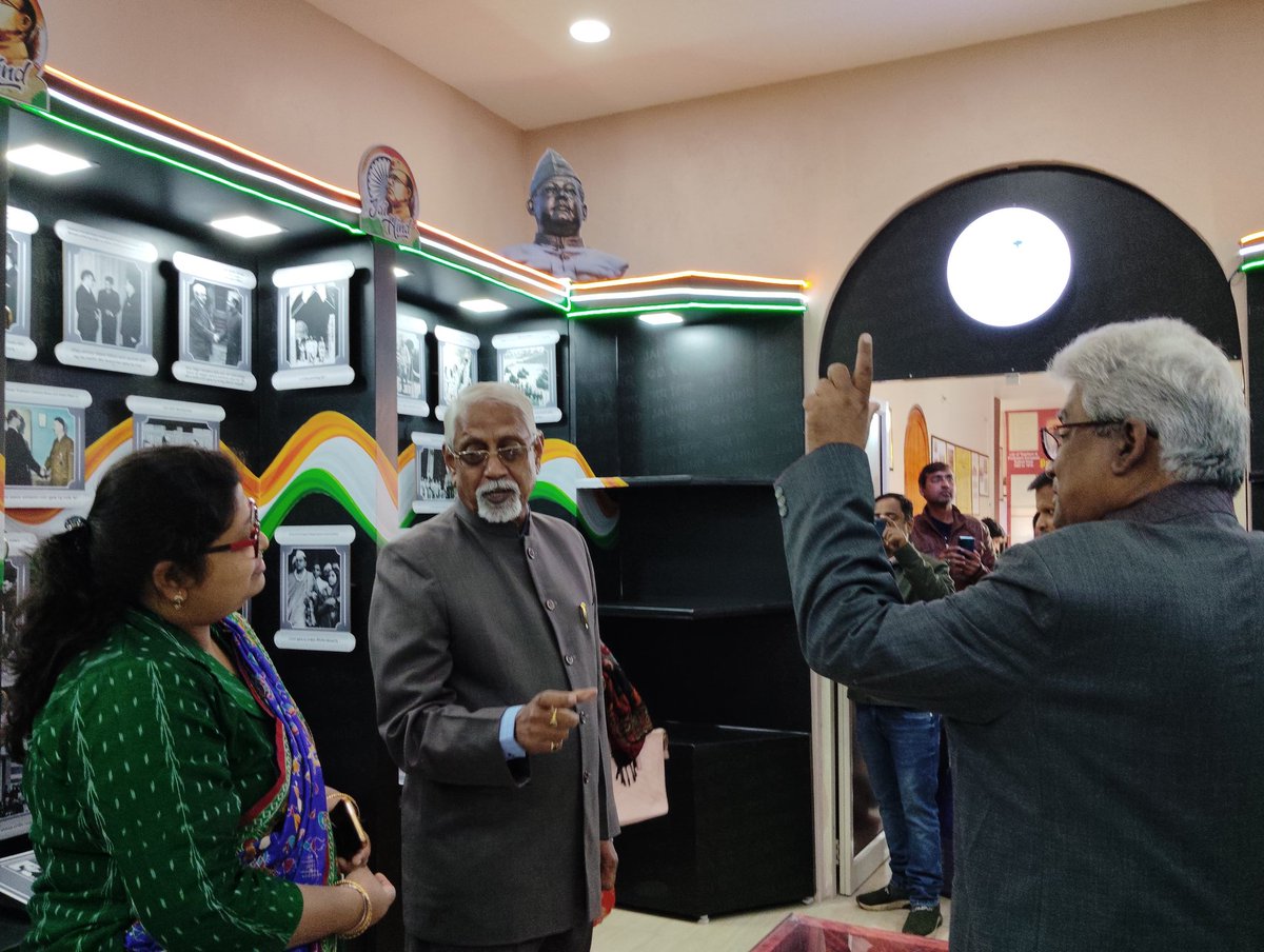 CuttackStewart's tweet photo. The Netaji Subhas Chandra Bose museum has been a dream project of the Hon'ble Secretary of Stewart School, Cuttack, Mr. B.D. Das and a lot of detailed planning, architectural design, and curation of exhibits have gone into its making. https://t.co/hQlqHZ5XP4