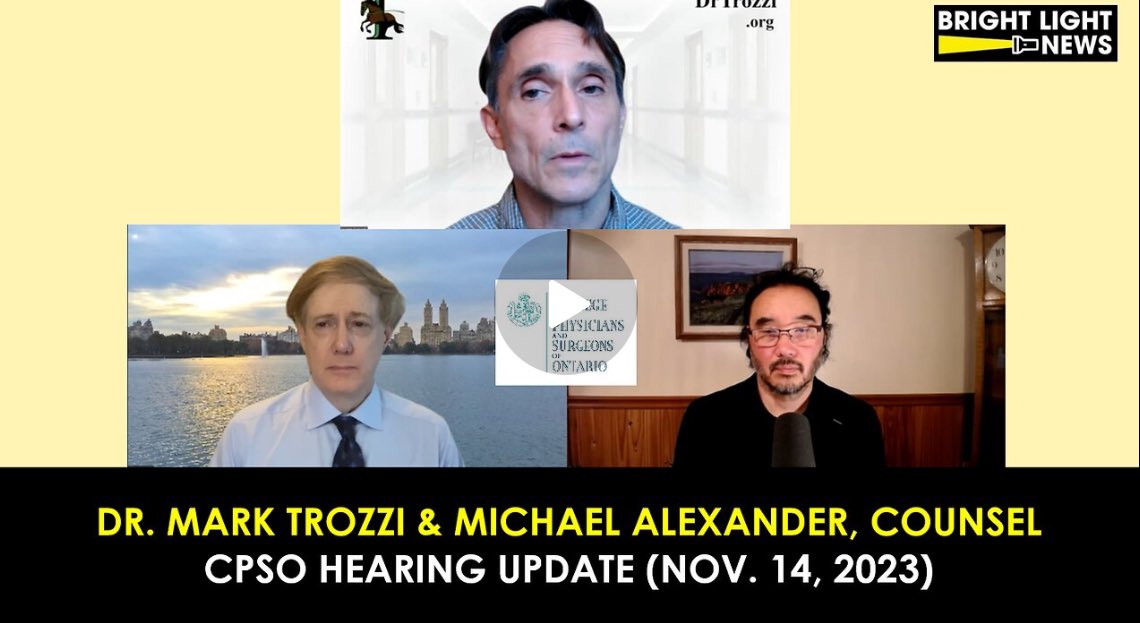 FocusCanada1's tweet photo. 加拿大的言论自由已死！#MarkTrozzi 博士因公开质疑和批评CPSO（安大略省内外科医师学院）不科学的Covid19疫情和疫苗政策被法庭吊销执照。法庭认为 Trozzi 博士传播所谓“错误信息”造成了伤害，却未能提供证明其的言论造成伤害的证据。还驳回了 Trozzi 博士提交的关于引用《柳叶刀》、《新英格兰医学杂志》和《公共医学杂志》等主流来源的参考资料，反对学院的最初指控的报告。Mark Trozzi博士表示，他将行使法定权��提出上诉。
https://t.co/738HVFyZEb