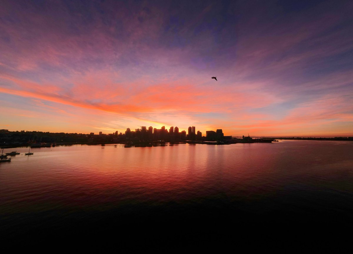 A new day on the big bay.