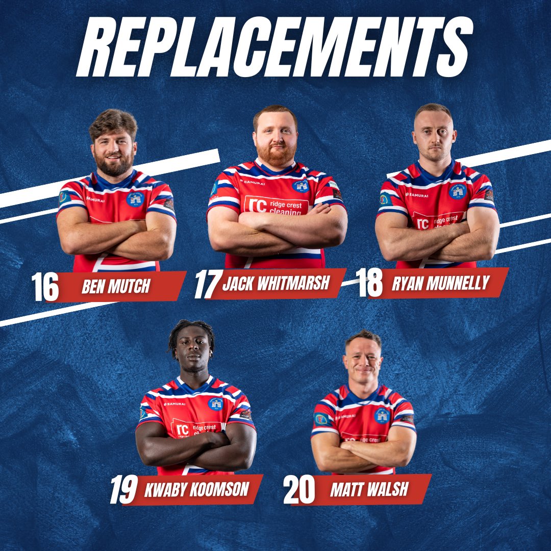 TJRFC's tweet photo. 🔴🔵 Here’s your 1st XV to play Bury St Edmunds away tomorrow
@bserufc
📍The Haberden, Bury St Edmunds
🕒3:00pm kick off
🏉 National 2 East
#tjrfc #tonbridgejuddians #nationalleaguerugby #rugby #tjsrugby https://t.co/MT77ENrqRj
