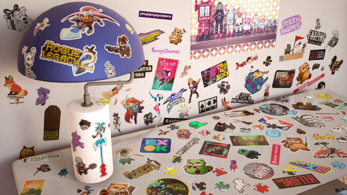 CellarDoorGames's tweet image. I'm a sticker!

Decorate your room with awesome Rogue Legacy 2 stickers and other indie games with the free Sticker Update in Jigsaw Puzzle Dreams!

store.steampowered.com/app/1653970/Ji…