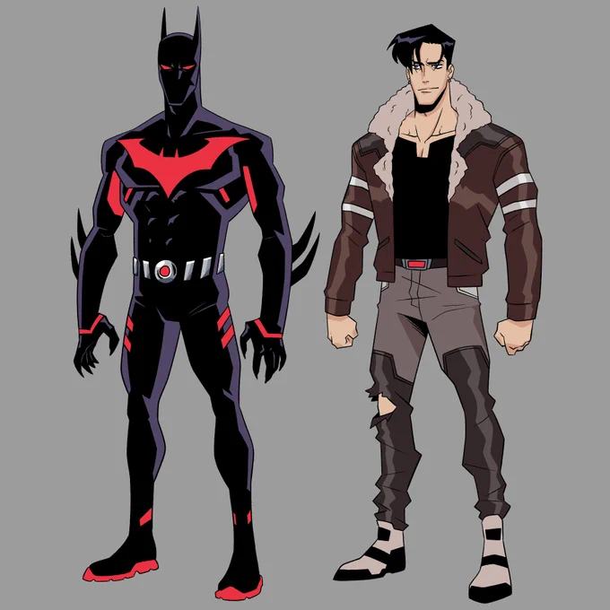 Batman Beyond design for fun, I really like how this Terry turned out 