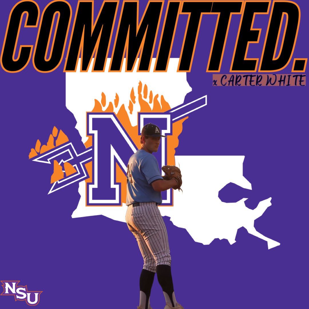 I am hyped to announce that I will be continuing my baseball career at the collegiate level at Northwestern State University! Thank you to everyone along the way! Fork Em! <a href="/DBelanger1721/">Dylan Belanger</a>