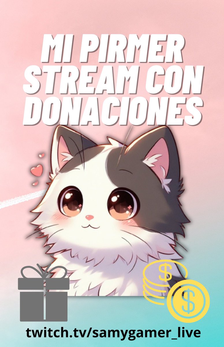 SamyGamer_'s tweet photo. Mi primer stream como  afiliado en twich Los espero el lunes ala una de la tarde hora mexico. https://t.co/TxpGvQNRXf