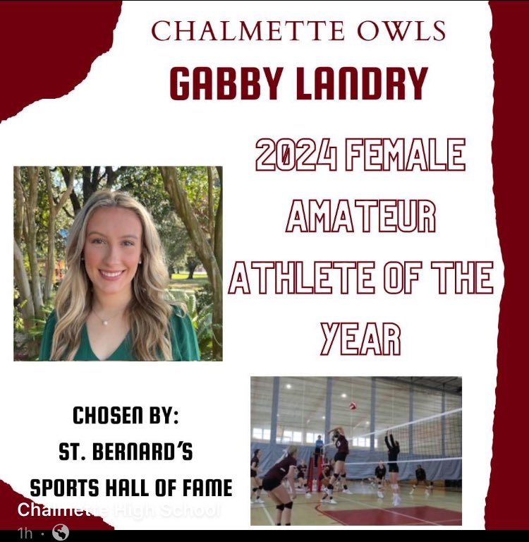 Chalmette Owls (UNOFFICIAL) 🦉 tweet media